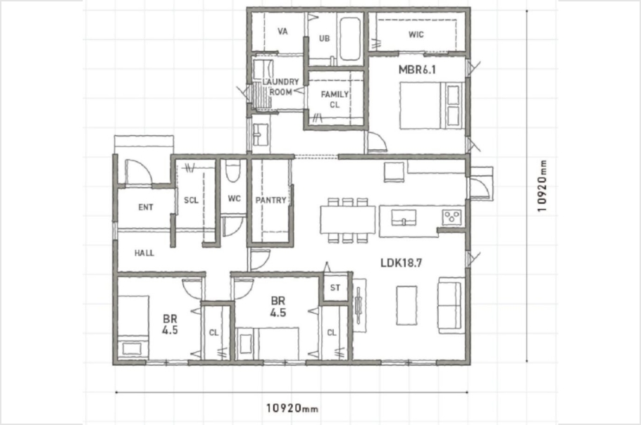 FLAT NORTH TYPE