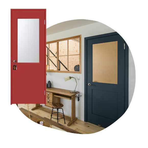 洗練されたデザインACE DOOR（リビングドア）