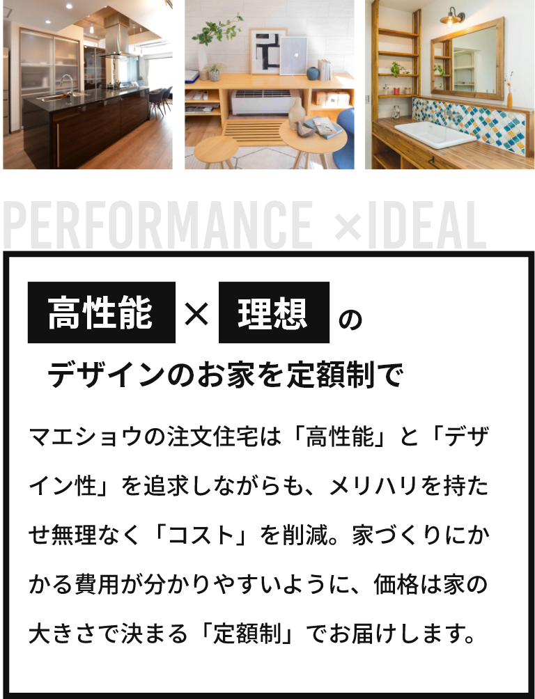 performance × ideal