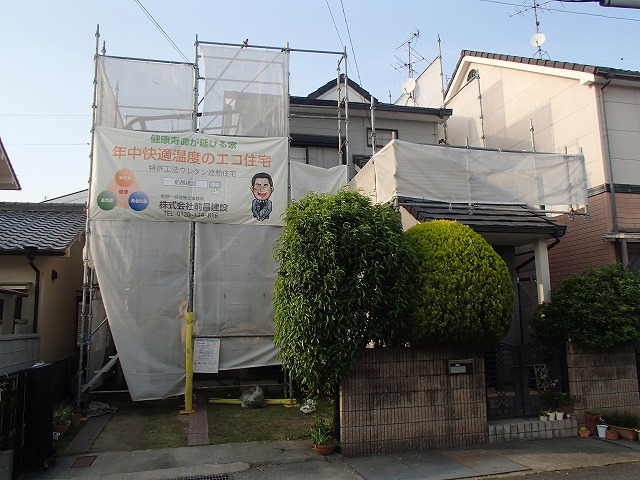 N様邸の屋根及び外壁改修工事№4
