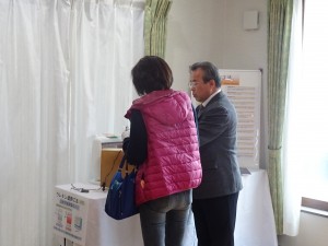 完成見学会